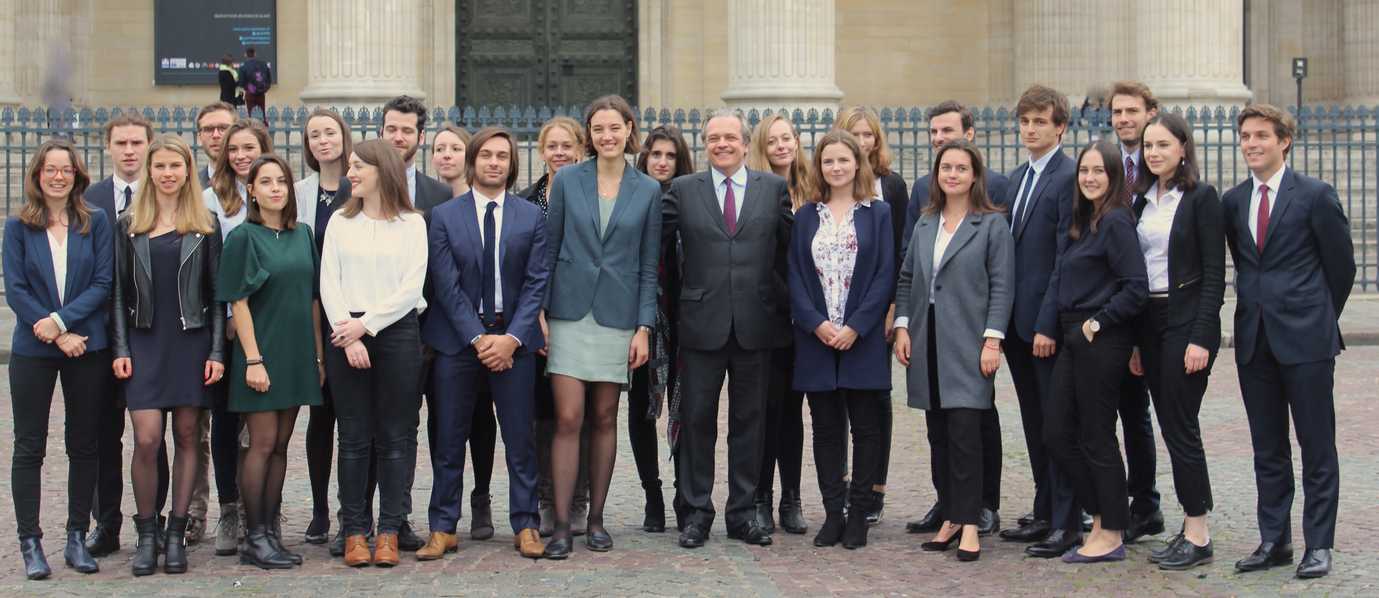 Photo de groupe de la promotion du Master