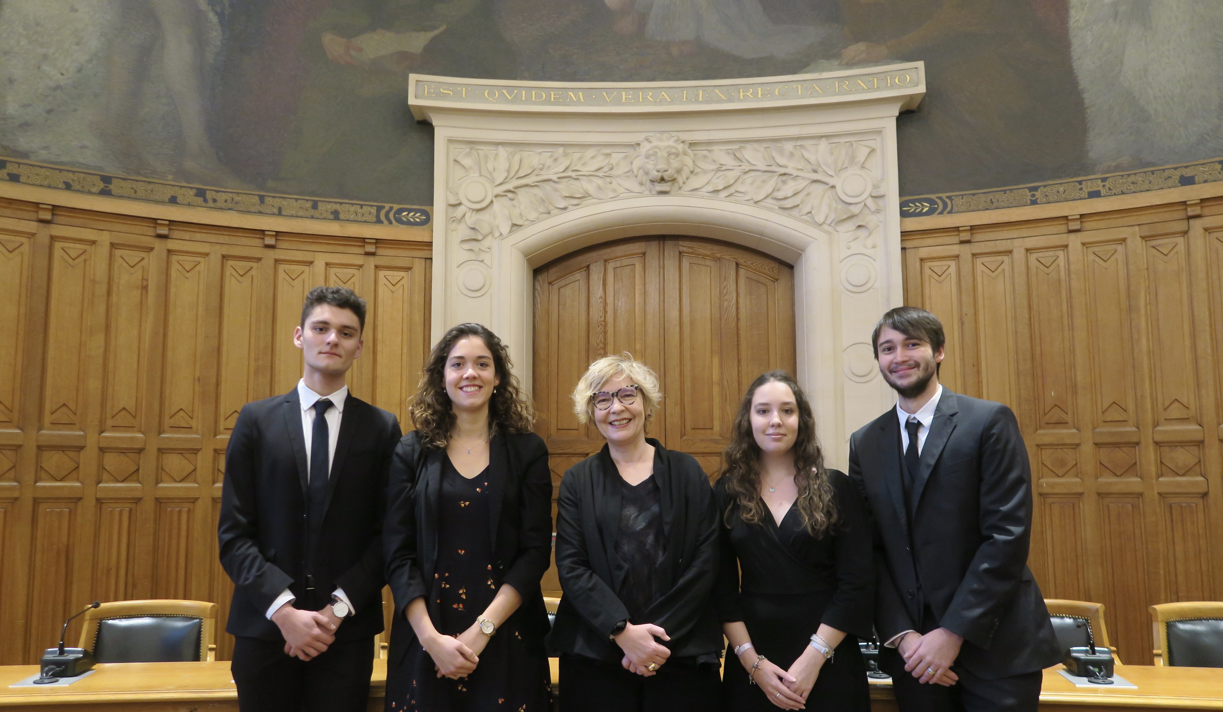 Photographie illustrant l’European Law Moot Court